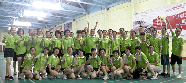 綠之韻集團第四屆員工羽毛球友誼賽圓滿結(jié)束