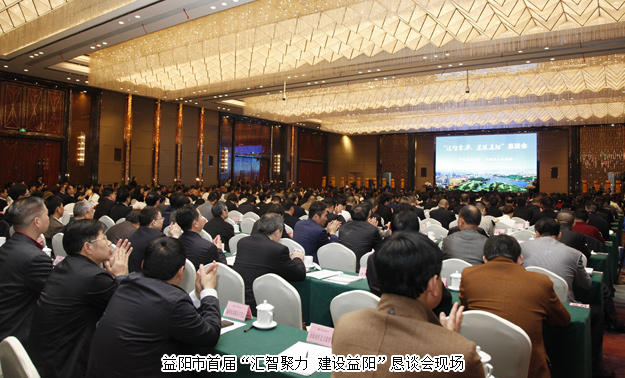 湖南省工商聯(lián)副會長胡國安受邀出席益陽市首屆“匯智聚力·建設(shè)益陽”懇談會