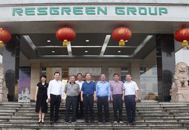 湖南省人大常委會副主任陳君文、王柯敏一行蒞臨綠之韻調(diào)研